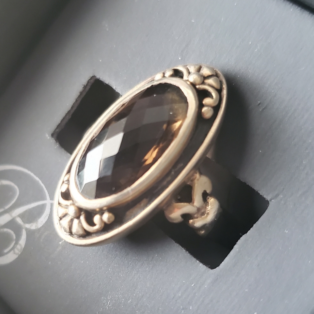 COPY - Smoky quartz ring